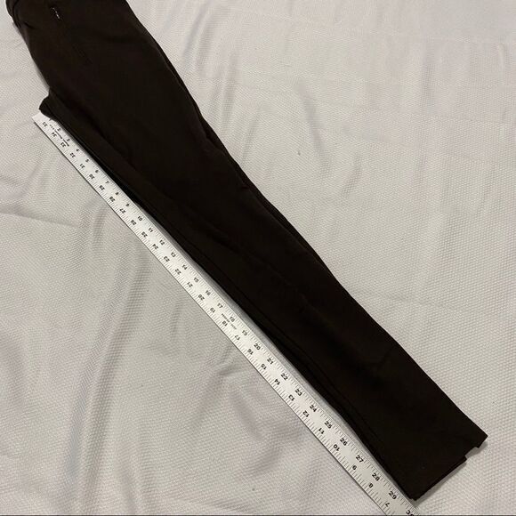 Vince. Brown Deep Stretch Ankle Zip Pocket Pants - Picture 4 of 10